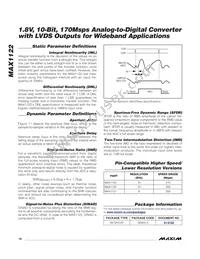 MAX1122BEGK+TD Datasheet Page 16