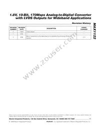 MAX1122BEGK+TD Datasheet Page 17