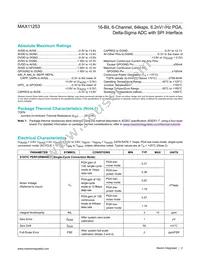 MAX11253ATJ+T Datasheet Page 2