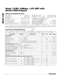 MAX1126EGK+TD Datasheet Page 2