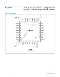 MAX11301GTL+T Datasheet Page 18