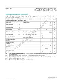 MAX11410ATI+T Datasheet Page 15