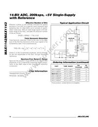 MAX1142BCAP+T Datasheet Page 18