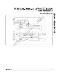 MAX1142BCAP+T Datasheet Page 19