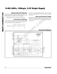 MAX1145BEAP+ Datasheet Page 16