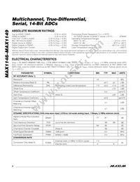 MAX1148BEUP+T Datasheet Page 2