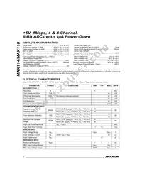 MAX114EAG+T Datasheet Page 2