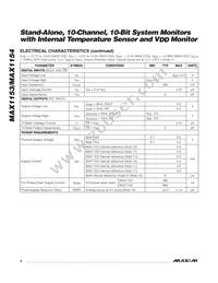 MAX1153BEUE+T Datasheet Page 4