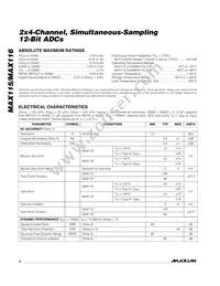 MAX115CAX+T Datasheet Page 2