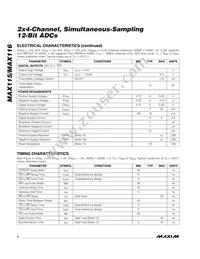 MAX115CAX+T Datasheet Page 4