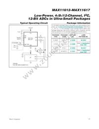 MAX11615EEE+C78 Datasheet Page 23