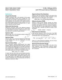 MAX11627EEE/V+ Datasheet Page 20