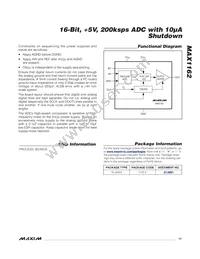 MAX1162AEUB+T Datasheet Page 17