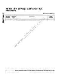 MAX1162AEUB+T Datasheet Page 18