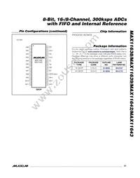 MAX11643EEG+T Datasheet Page 21