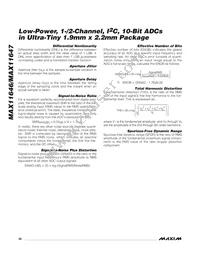 MAX11647EUA+T Datasheet Page 20