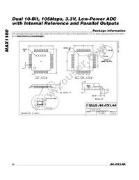 MAX1180ECM+TD Datasheet Page 20