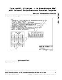 MAX1180ECM+TD Datasheet Page 21