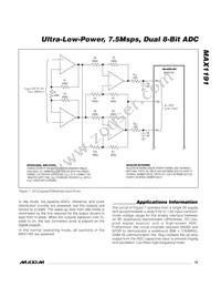 MAX1191ETI+T Datasheet Page 19