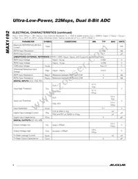 MAX1192ETI+T Datasheet Page 4