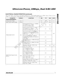 MAX1192ETI+T Datasheet Page 5