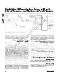 MAX1196ECM+D Datasheet Page 20