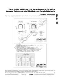 MAX1196ECM+D Datasheet Page 23