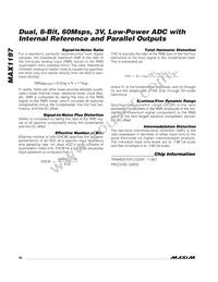 MAX1197ECM+D Datasheet Page 20