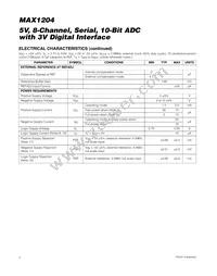 MAX1204ACAP+T Datasheet Page 4