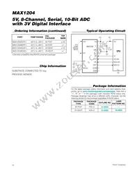 MAX1204ACAP+T Datasheet Page 22