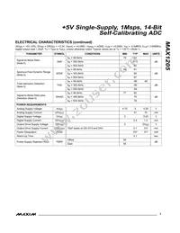 MAX1205EMH+ Datasheet Page 3