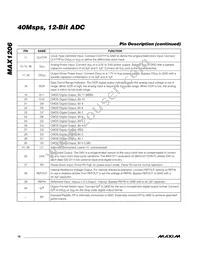 MAX1206ETL+ Datasheet Page 16