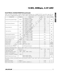 MAX1208ETL+T Datasheet Page 3