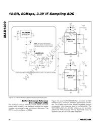 MAX1209ETL+G3U Datasheet Page 22