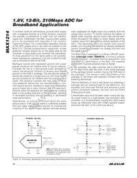 MAX1214EGK+TD Datasheet Page 16