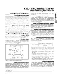 MAX1215EGK+TD Datasheet Page 17