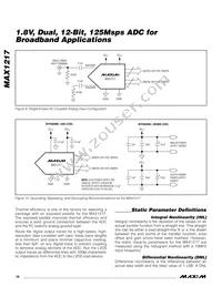 MAX1217ECQ+TD Datasheet Page 18