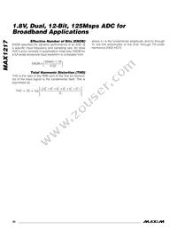 MAX1217ECQ+TD Datasheet Page 20