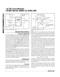 MAX1240AESA/V+T Datasheet Page 8
