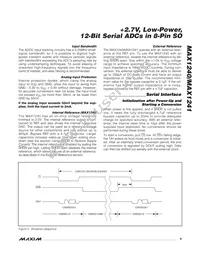 MAX1240AESA/V+T Datasheet Page 9