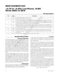 MAX1242BESA/V+T Datasheet Page 6