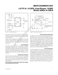 MAX1242BESA/V+T Datasheet Page 7