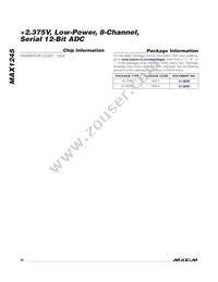 MAX1245BCAP+T Datasheet Page 20