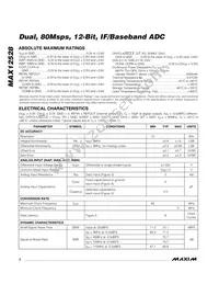 MAX12528ETK+TD Datasheet Page 2