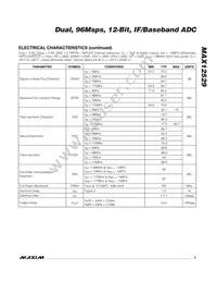 MAX12529ETK+ Datasheet Page 3