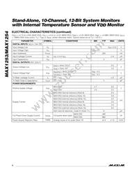MAX1253BEUE+T Datasheet Page 4