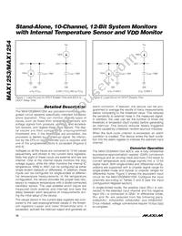 MAX1253BEUE+T Datasheet Page 10