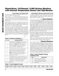 MAX1253BEUE+T Datasheet Page 20