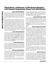 MAX1253BEUE+T Datasheet Page 22