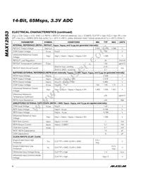 MAX12553ETL+G3U Datasheet Page 4